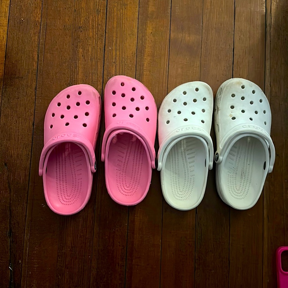 Girls Size 4 Crocs